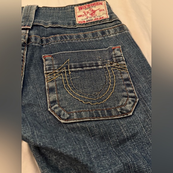 Y2K VINTAGE True Religion Sammy Jeans Women's Size 26"  , Low Rise - Picture 7 of 14